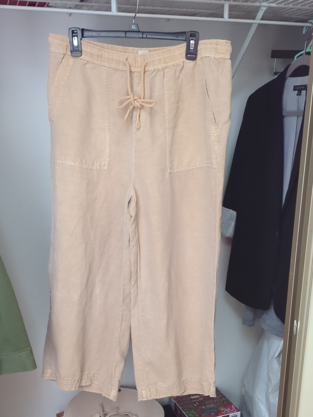 Joie Wide Leg Cropped Pants XL